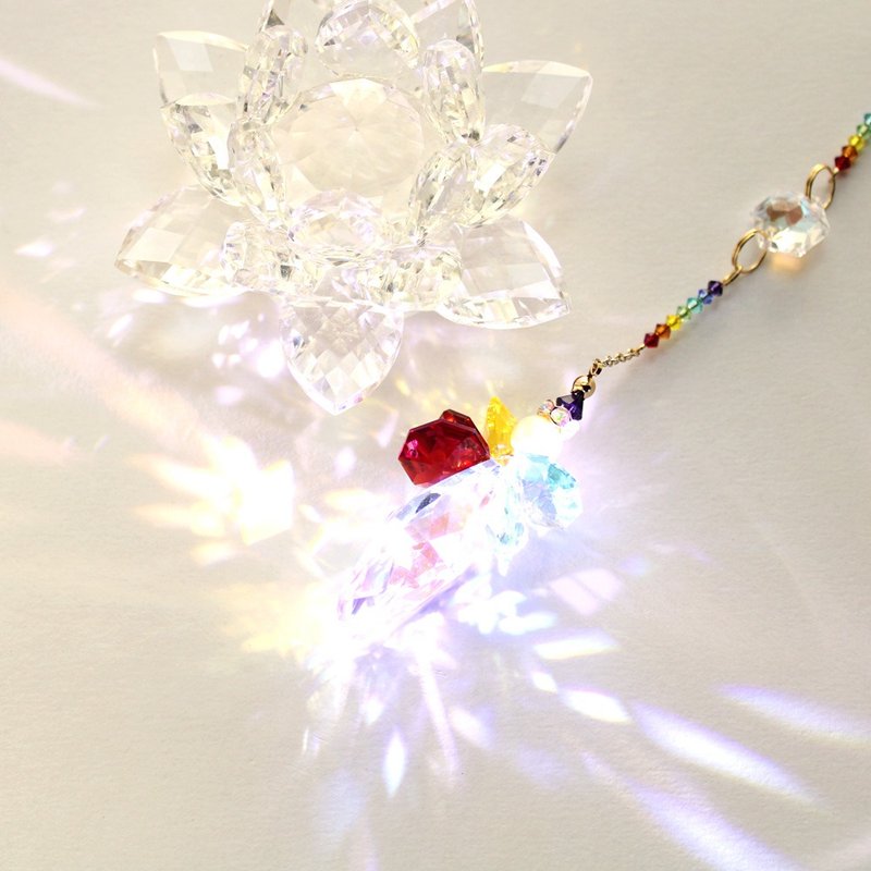 Chakra Angel Suncatcher - 其他 - 水晶 多色