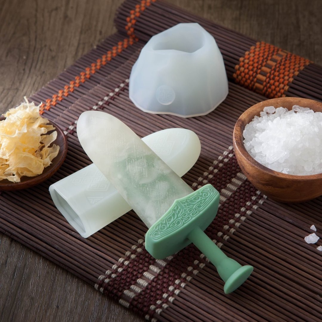 喜朋 SiPALS】食兵器 - 剑形制冰器 (奇字剑) - 厨房用具 - 硅胶 绿色