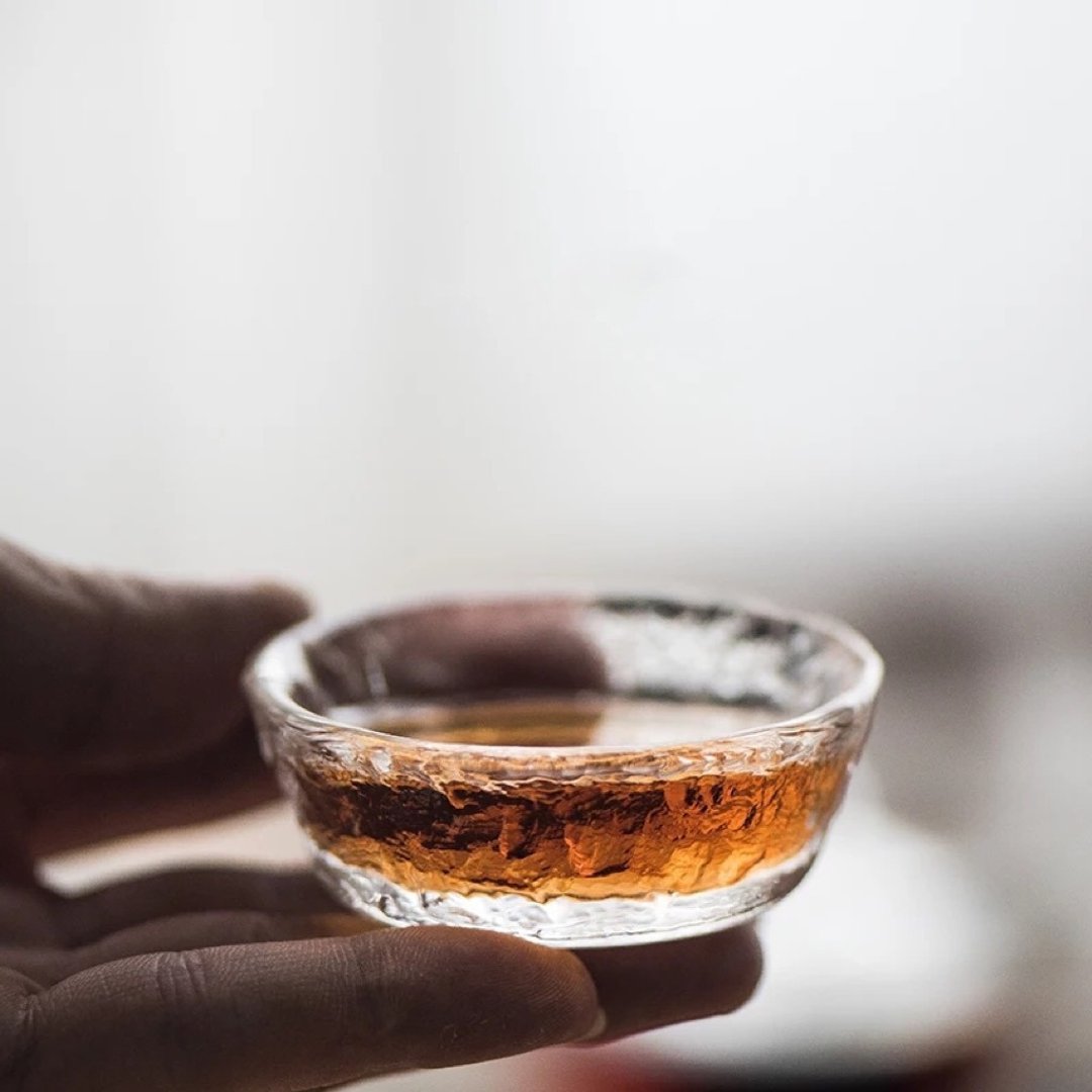 闻说|日式初雪品茗杯 小雪茶杯 耐热玻璃茶道杯 - 茶具/茶杯 - 玻璃 