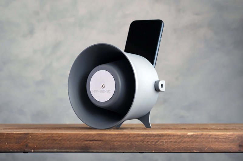 智慧型手机被动扬声器 NMP-012 - 扩音器/喇叭 - 其他金属 灰色