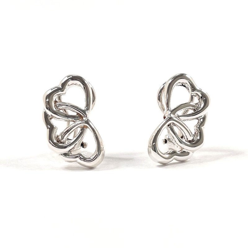 [日本直销，二手，状况良好] Tiffany & Co. 三心耳夹，925银，复古配件 - 耳环/耳夹 - 纯银 银色