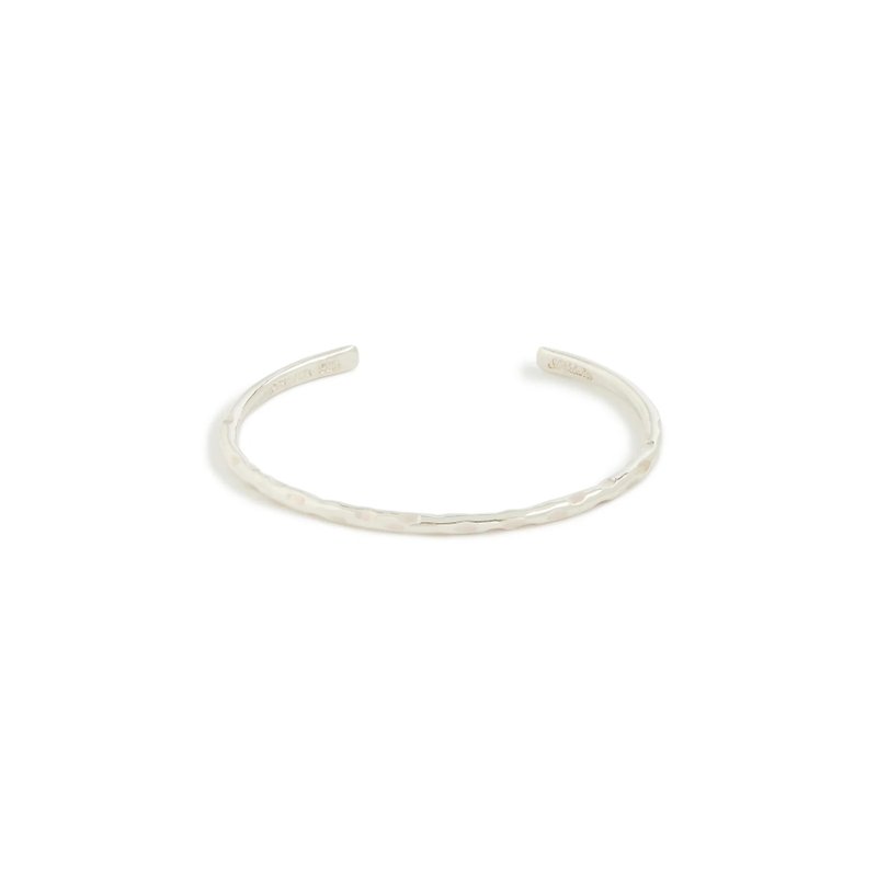 Studebaker Metals - Gossamer Cuff (手工抛光纯银手环) - 手链/手环 - 其他金属 银色