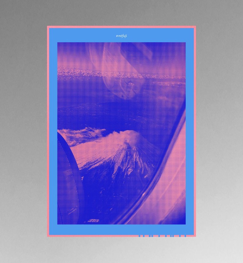 海报A2 | 富士山 MTFUJI_01_No.41 - 海报/装饰画/版画 - 纸 粉红色