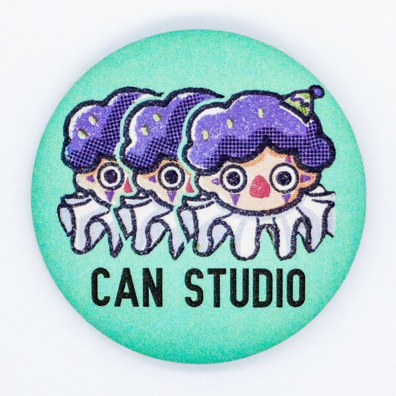 JOKER x3 徽章 - 徽章/别针 - 其他金属 蓝色