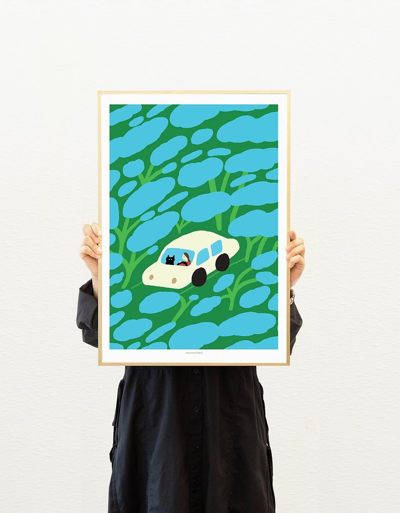 常青海报 (A3/A4) - 海报/装饰画/版画 - 纸 绿色