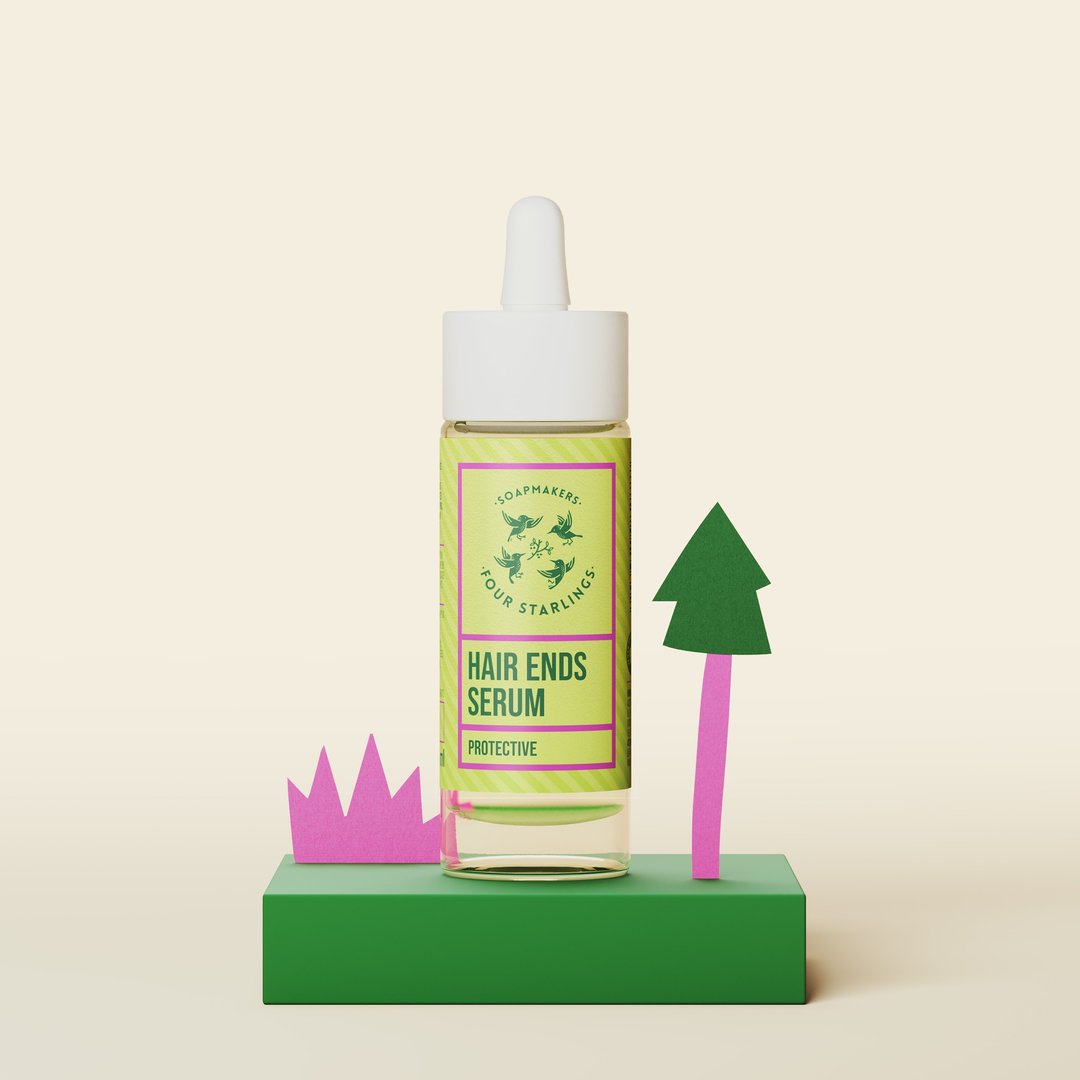 松木与天竺葵护色修护精华 - 润发用品 - 精油 粉红色