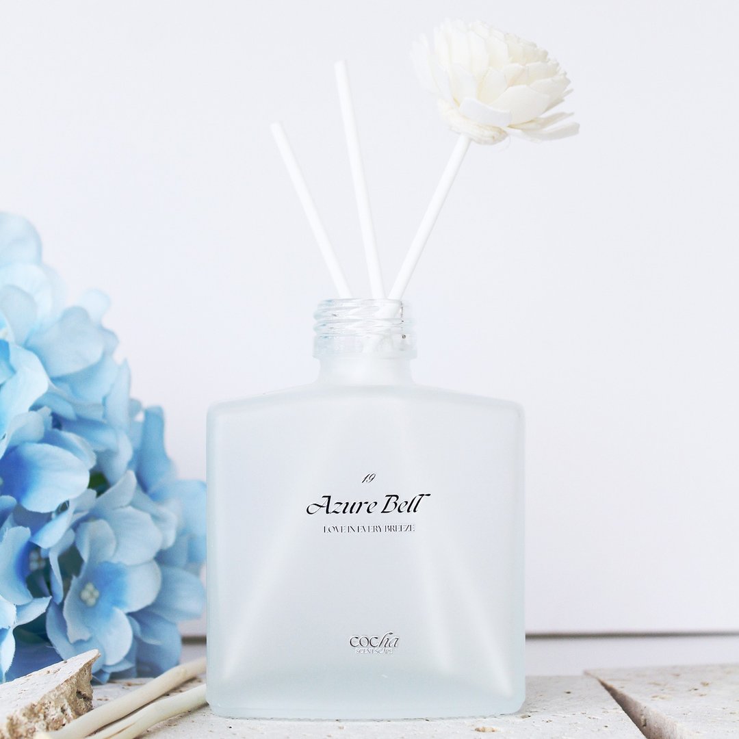 扩香香氛 | 19 蔚蓝铃 Azure Bell - 100ml/50ml - 香薰/精油/线香 - 玻璃 透明