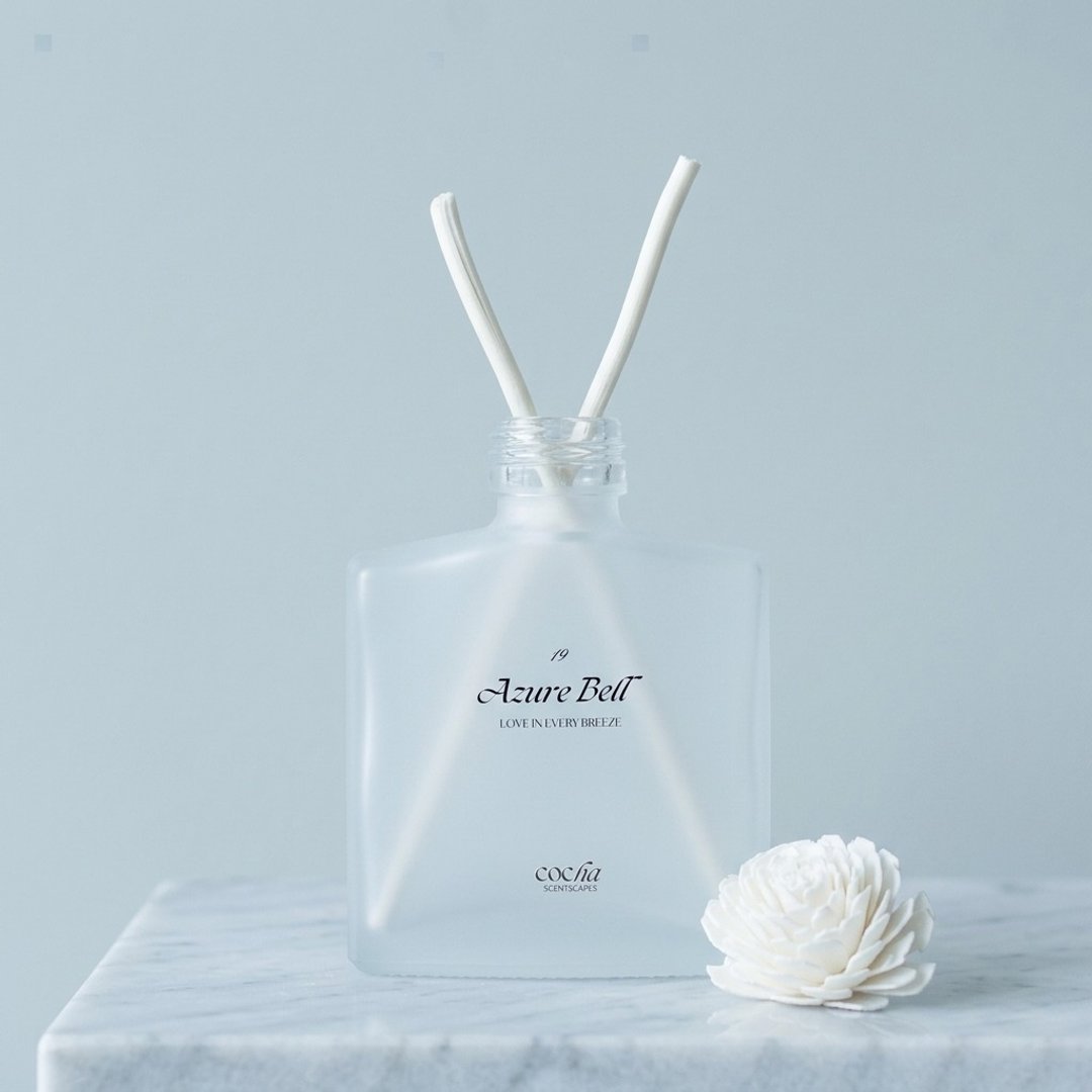 扩香香氛 | 19 蔚蓝铃 Azure Bell - 100ml/50ml - 香薰/精油/线香 - 玻璃 透明