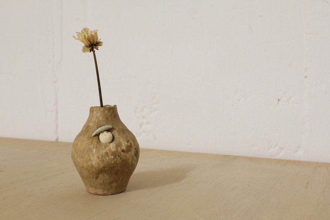 | Luna 陶偶系列 | 陶器 花瓶 摆设 - 花瓶/陶器 - 陶 卡其色