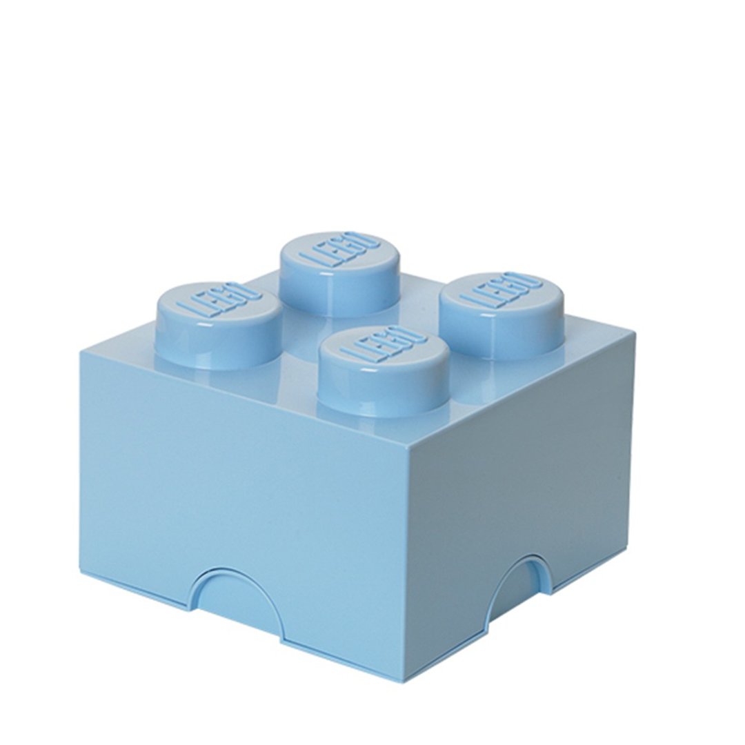 Room Copenhagen 乐高 LEGO 4凸收纳盒-浅蓝(40031736)送礼 - 收纳用品 - 其他材质 