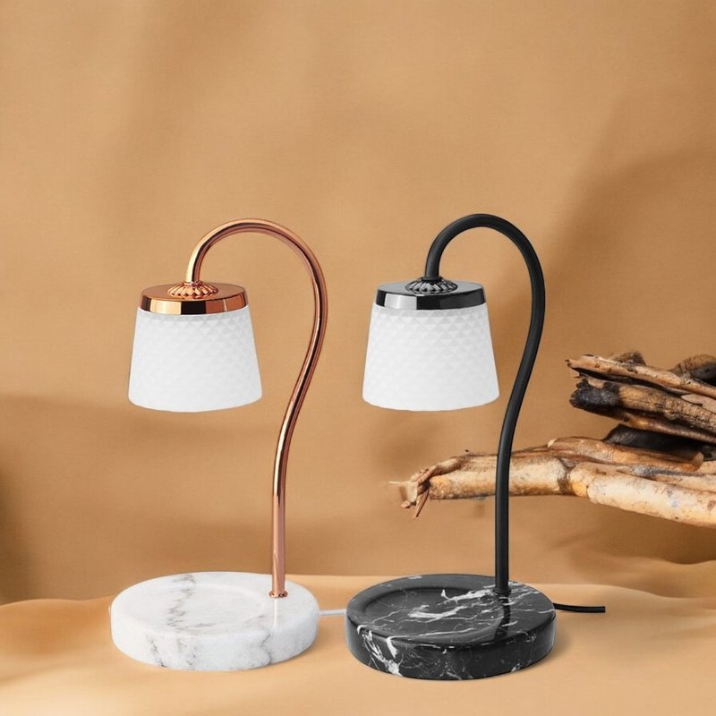 【Les nez 香鼻子】香氛融蜡灯 大理石铃兰系-两色 - 蜡烛/烛台 - 其他材质 多色