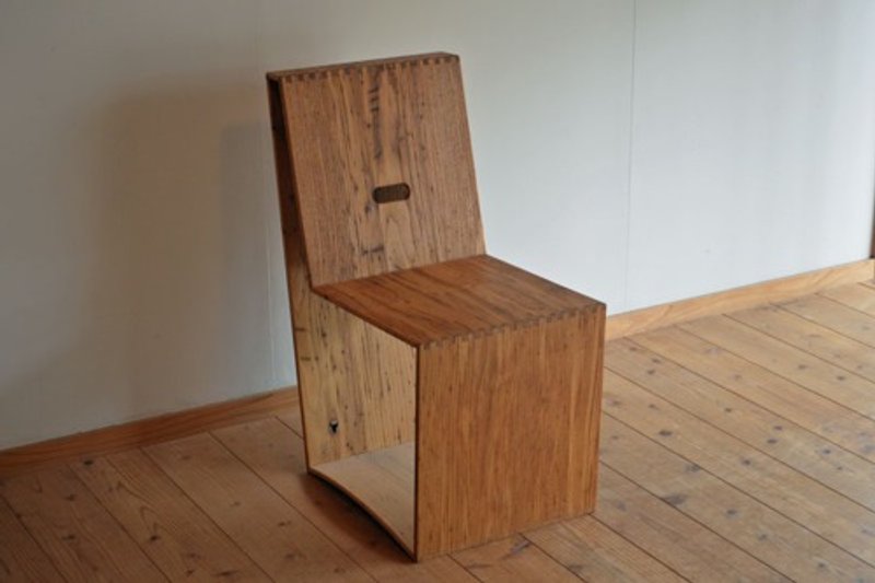 Zigzag Closed chestnut / oil finish - 其他家具 - 木头 咖啡色