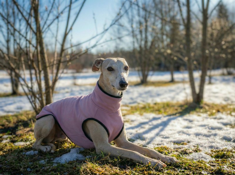 狗狗动能保暖机能背心 - 烟粉紫 - 衣/帽 - 聚酯纤维 粉红色