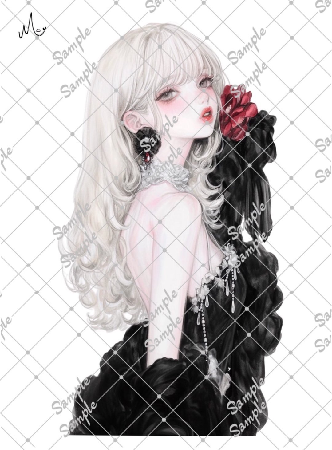 原创人物贴纸 12月新品 - 贴纸 - 纸 