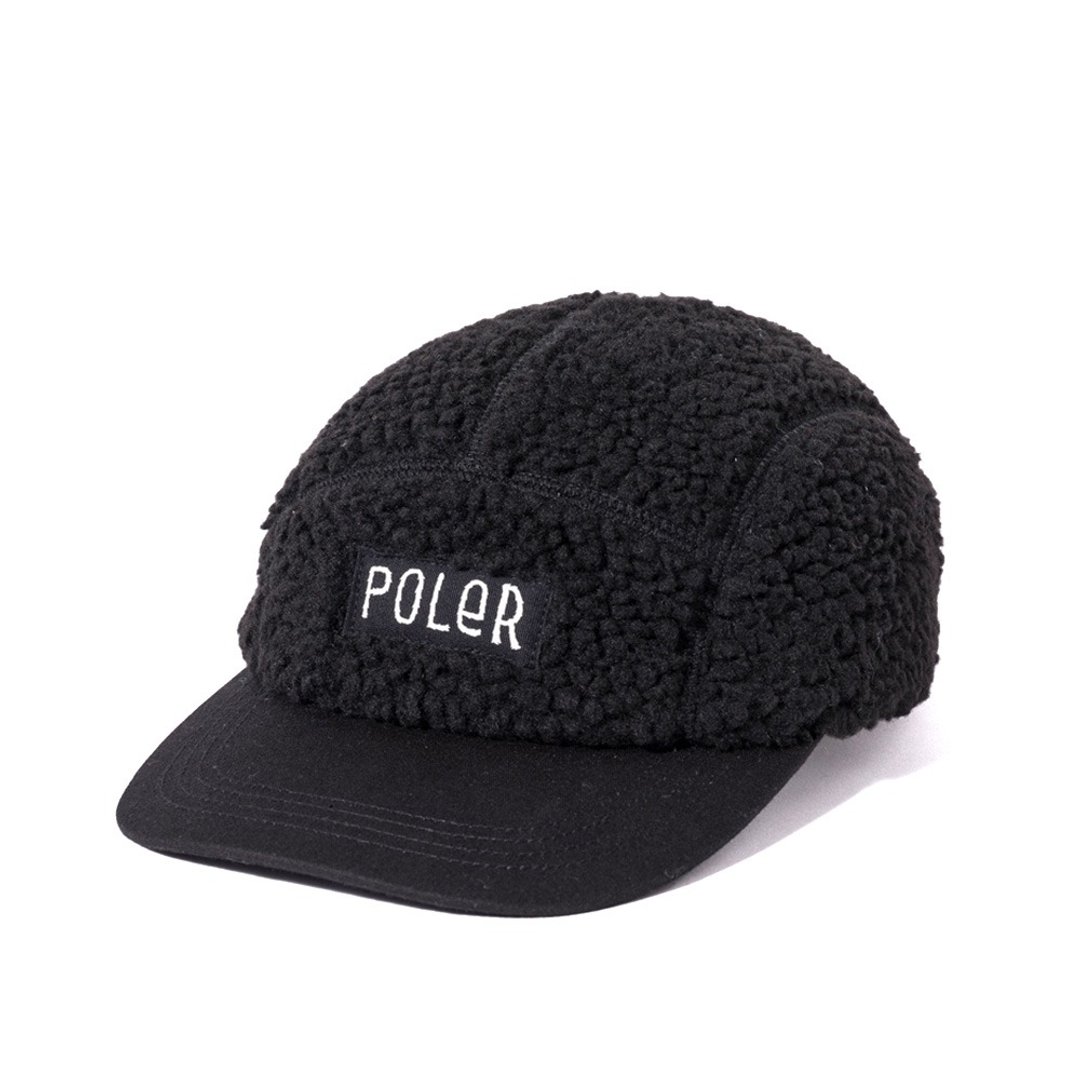 日本限定 POLER BOA FLEECE 5P 摇粒绒五片羊毛帽 / 黑 - 帽子 - 其他材质 黑色