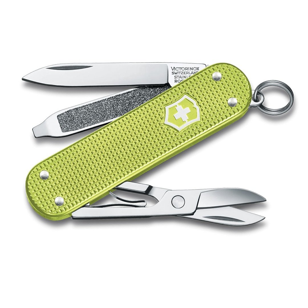 VICTORINOX 瑞士维氏 Lime Twist 经典铝合金莱姆绿 0.6221.241G - 露营用品 - 铝合金 绿色