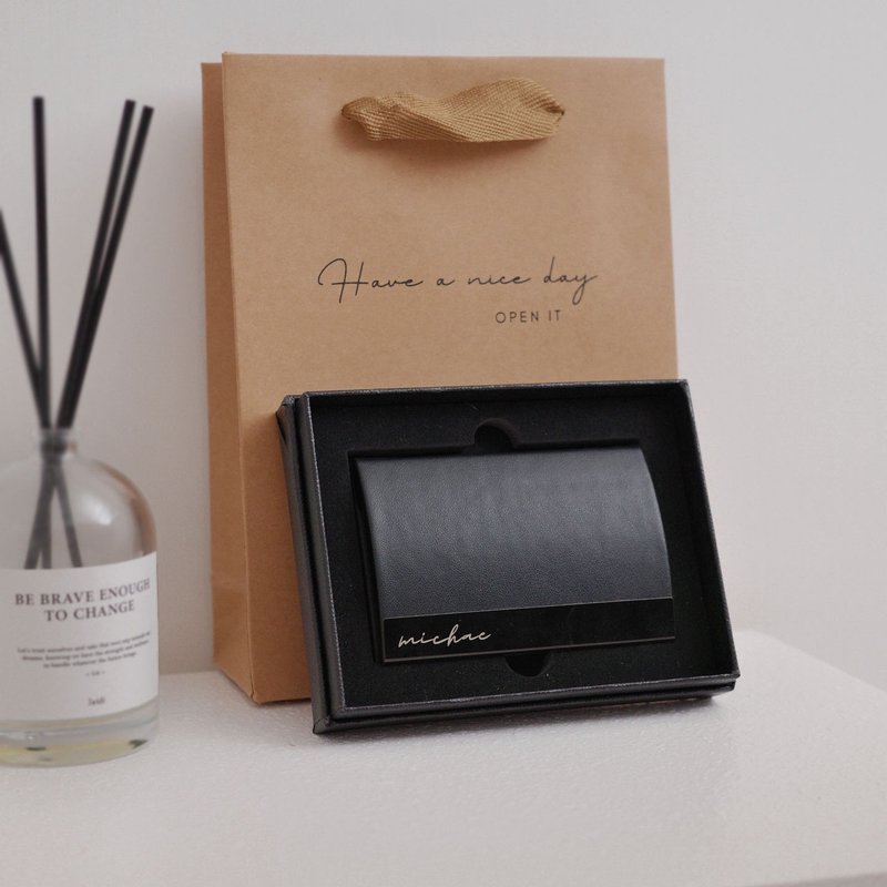 定制化 名片盒 免费刻字  卡片收纳 卡夹 生日 送礼 名片夹 - 其他 - 其他材质 