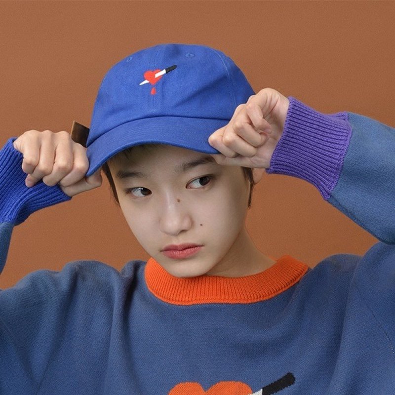 YIZISTORE帽子棒球帽男女帆布印花平沿帽时尚情侣卷边遮阳帽 - 帽子 - 其他材质 