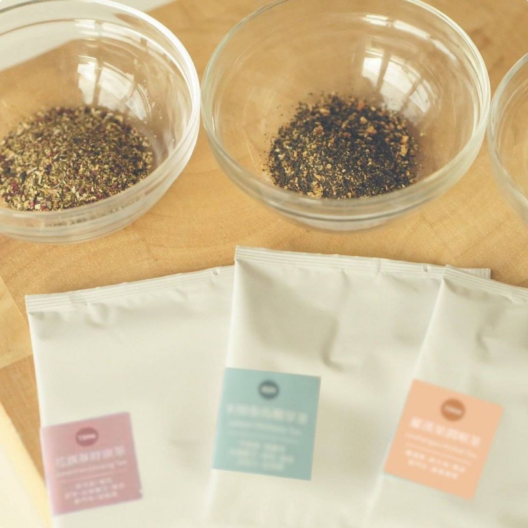 草本茶选 | 茶包30入【花旗蔘+不知春马鞭草+罗汉果】 - 茶 - 新鲜食材 