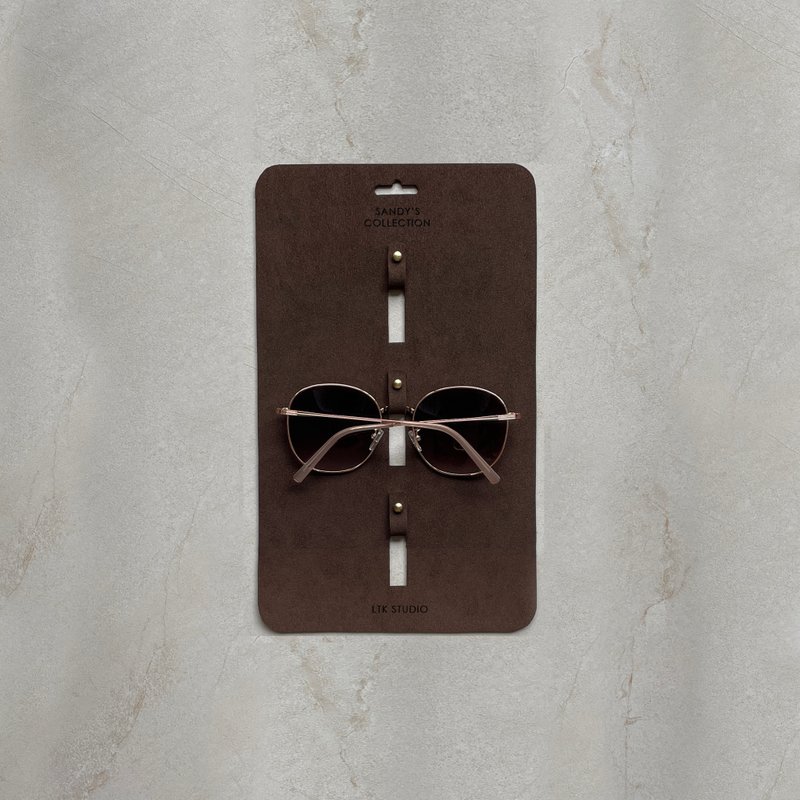 Your Collection 素皮革眼镜收纳挂饰 - 三层 - 星空树屋色系 - 收纳用品 - 人造皮革 多色