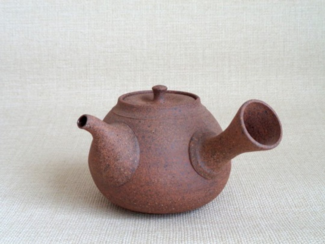 茶壶 Yakishime - 茶具/茶杯 - 陶 咖啡色