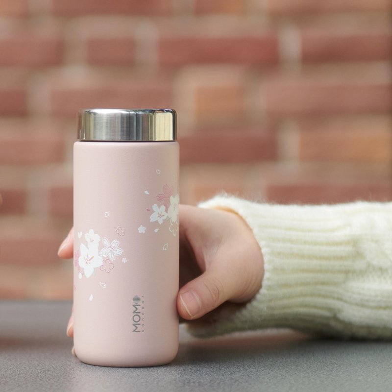 限定 | 日本 MOMOCONCEPT Miniii 迷你保温杯 200ml - 保温瓶/保温杯 - 不锈钢 粉红色