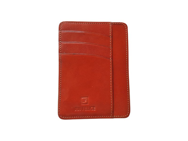 Card holder / Jotter - 名片夹/名片盒 - 真皮 橘色