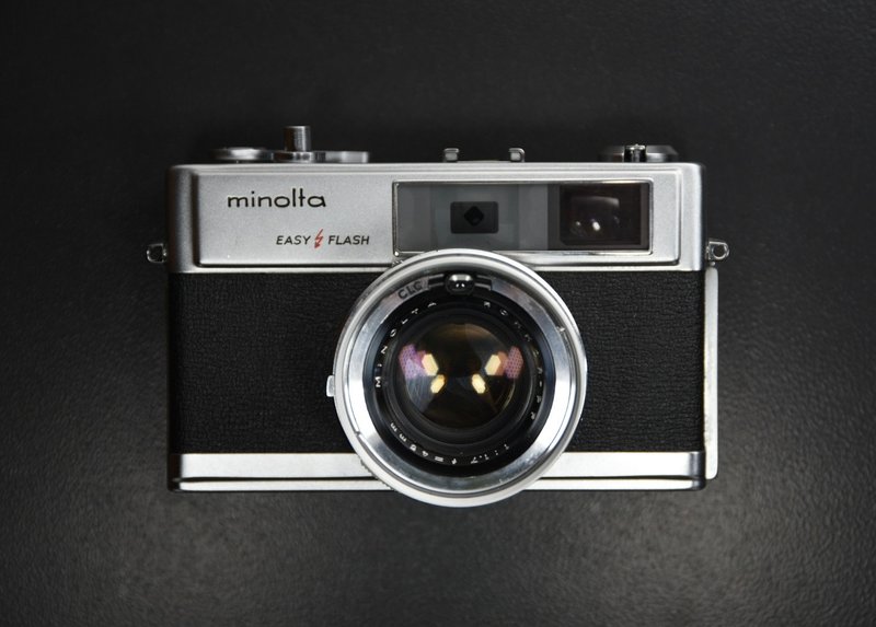 【经典古物】美能达 Minolta Hi-Matic 9 旁轴相机 黄斑对焦 - 相机 - 其他金属 