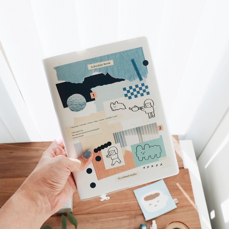 梦、灵感、小纸片 / 手帐 / 雾面书套 - 笔记本/手帐 - 纸 多色