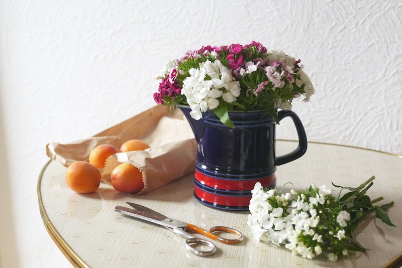 陶瓷水壶 {Vintage · 复古} - 厨房用具 - 陶 蓝色