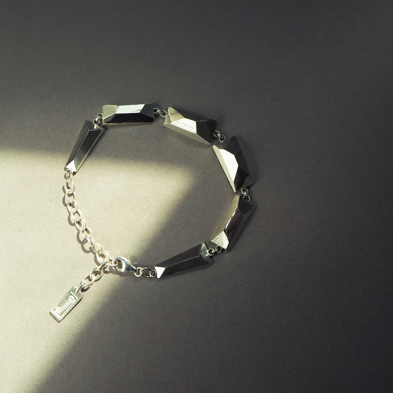 big chasing ice bracelet_大逐冰手链 北极 气候暖化 融冰 - 手链/手环 - 银 银色
