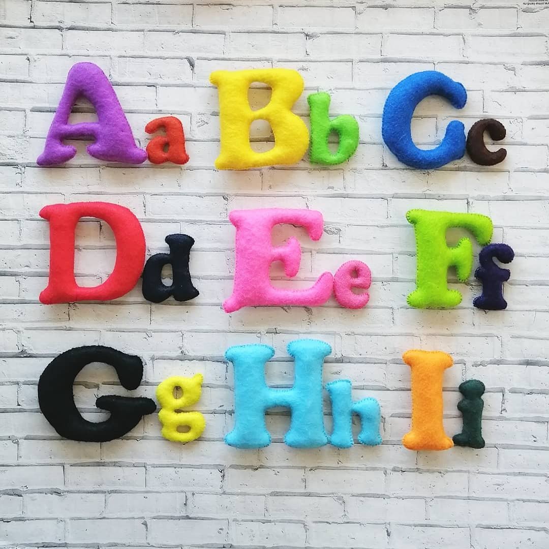 英文字母软字母学前字母学前字母学前儿童字母学前儿童学习 - 玩具/玩偶 - 环保材料 多色
