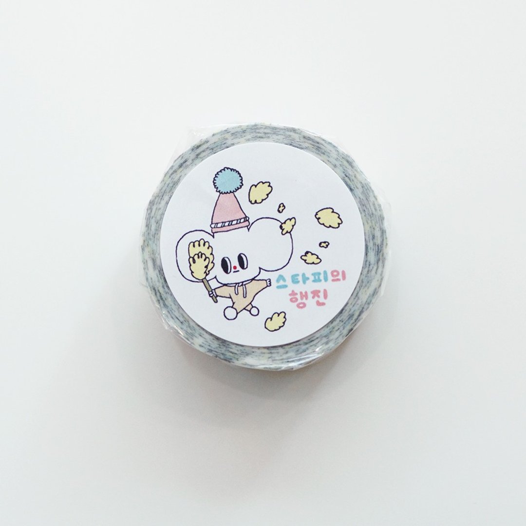 Starfy marching masking tape - 纸胶带 - 纸 