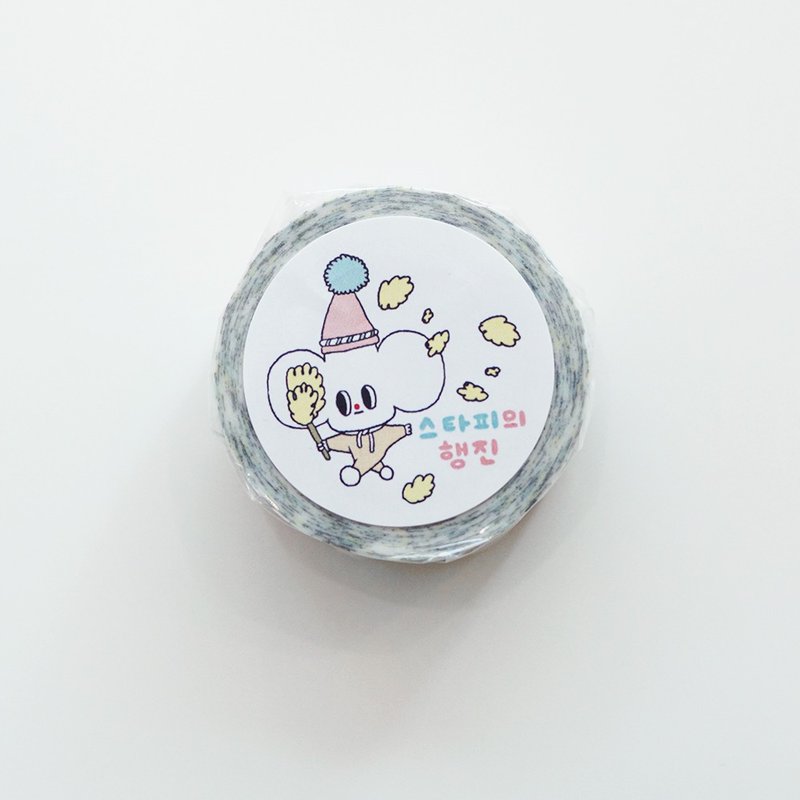 Starfy marching masking tape - 纸胶带 - 纸 