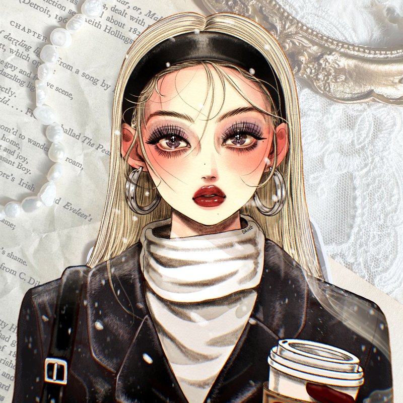 纽约客贴纸 - 贴纸 - 纸 多色