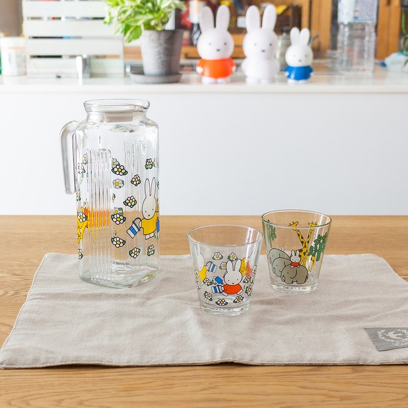 Génial MIFFY玻璃杯(三款) - 茶具/茶杯 - 玻璃 多色