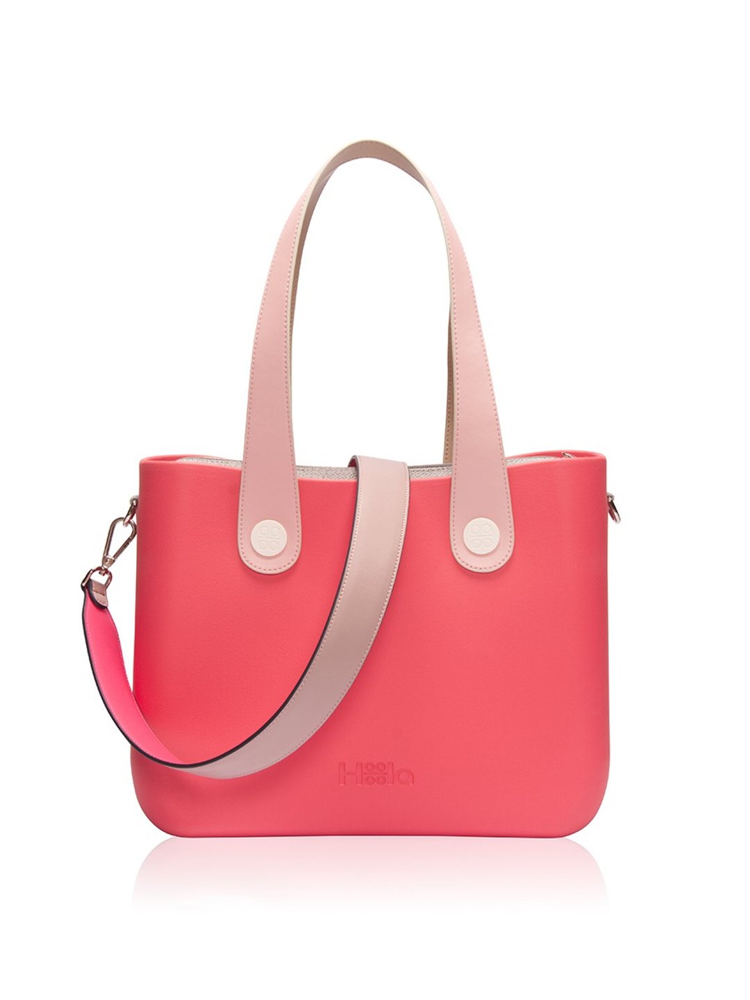 Alma Tote Bag Pink Punch Lightweight Water Repellent 2way Bag AlmaPP0005 - 手提包/手提袋 - 防水材质 粉红色