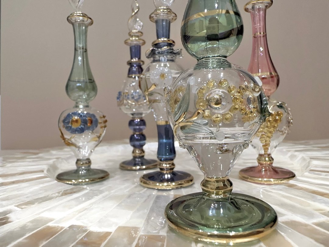 欧西里斯系列-手工埃及玻璃香水瓶/香精瓶/空瓶/盲盒-随机出货 - 香薰/精油/线香 - 玻璃 多色