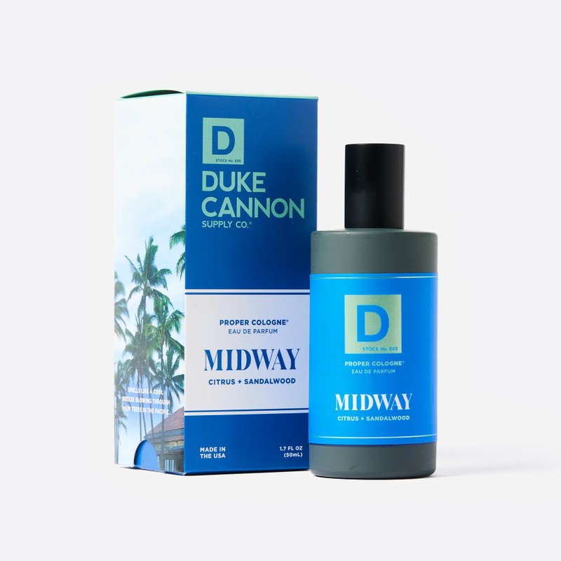 Duke Cannon 中途岛正宗古龙水 - 香水/香膏 - 植物．花 绿色