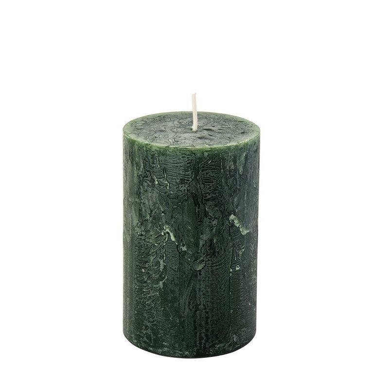 德国 IHR-气氛蜡烛-圆柱蜡烛 深绿色 - 蜡烛/烛台 - 蜡 绿色