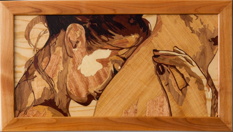 Emotions 3.7 镶嵌马赛克面板家居墙壁装饰波西米亚风客厅卧室墙壁 - 墙贴/壁贴 - 木头 橘色