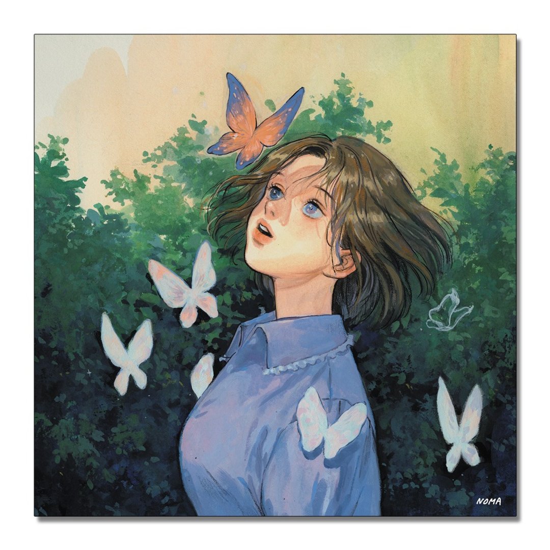 明信片 / 蝶舞 / NOMA - 卡片/明信片 - 纸 