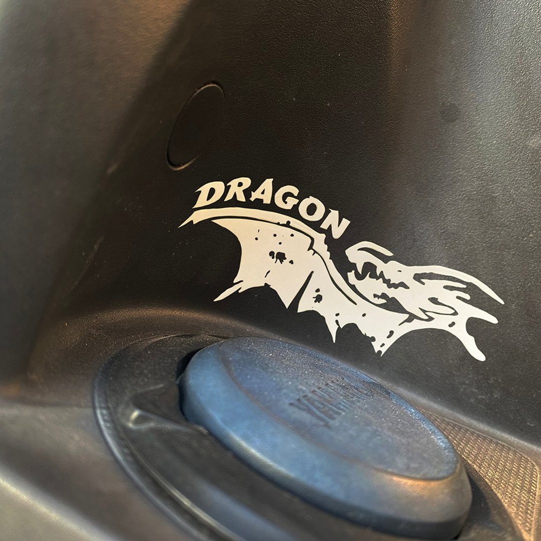 DRAGON 龙 汽车/重机/机车贴纸 反光贴纸 高亮度防水耐晒 - 贴纸 - 防水材质 