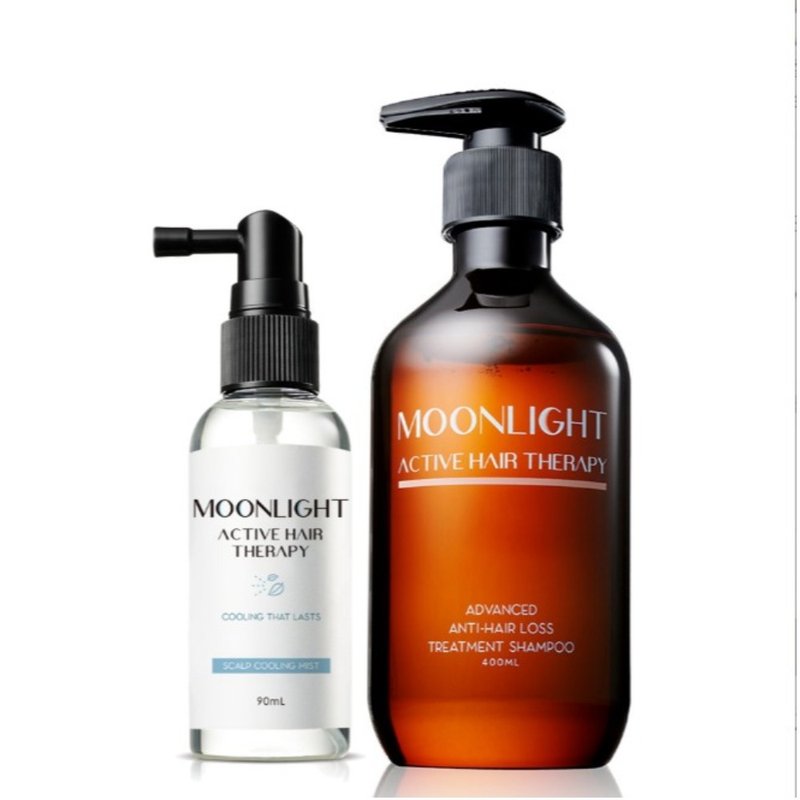 【Moonlight 莯光】 进化版 丰盈净凉清新组 (净凉喷雾+丰盈洗发) - 洗发用品 - 其他材质 透明