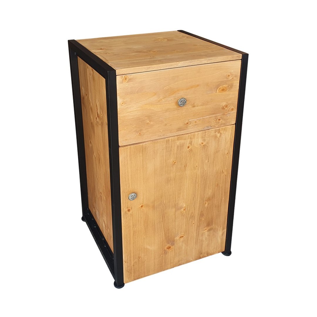 订制品 LOFT 工业风 希特铁木双口矮柜 CUA029 可定制 MIT 台湾制 - 其他家具 - 木头 咖啡色