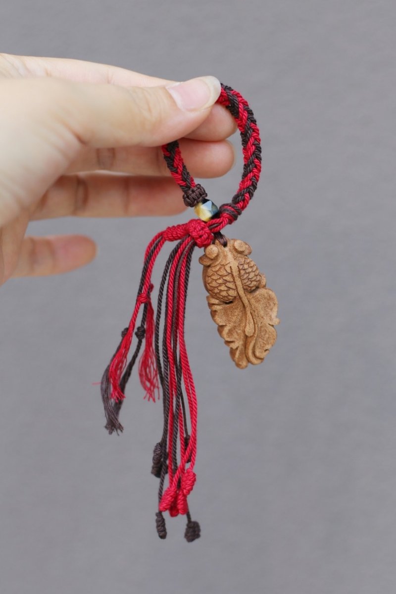 【福袋】壹染指香品 | 天然合香  藏式流苏 挂饰 | 一物一图 - 吊饰 - 植物．花 多色