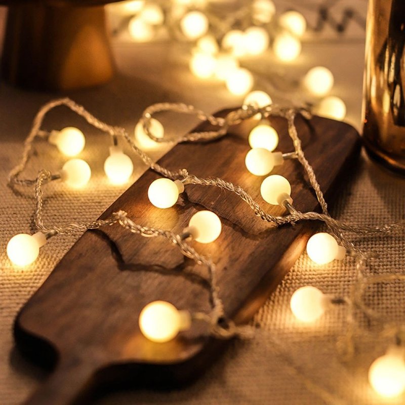 圣诞礼物 | HaoO 户外露营气氛LED圆型灯串 | 节庆布置、气氛++ - 露营用品 - 其他材质 透明