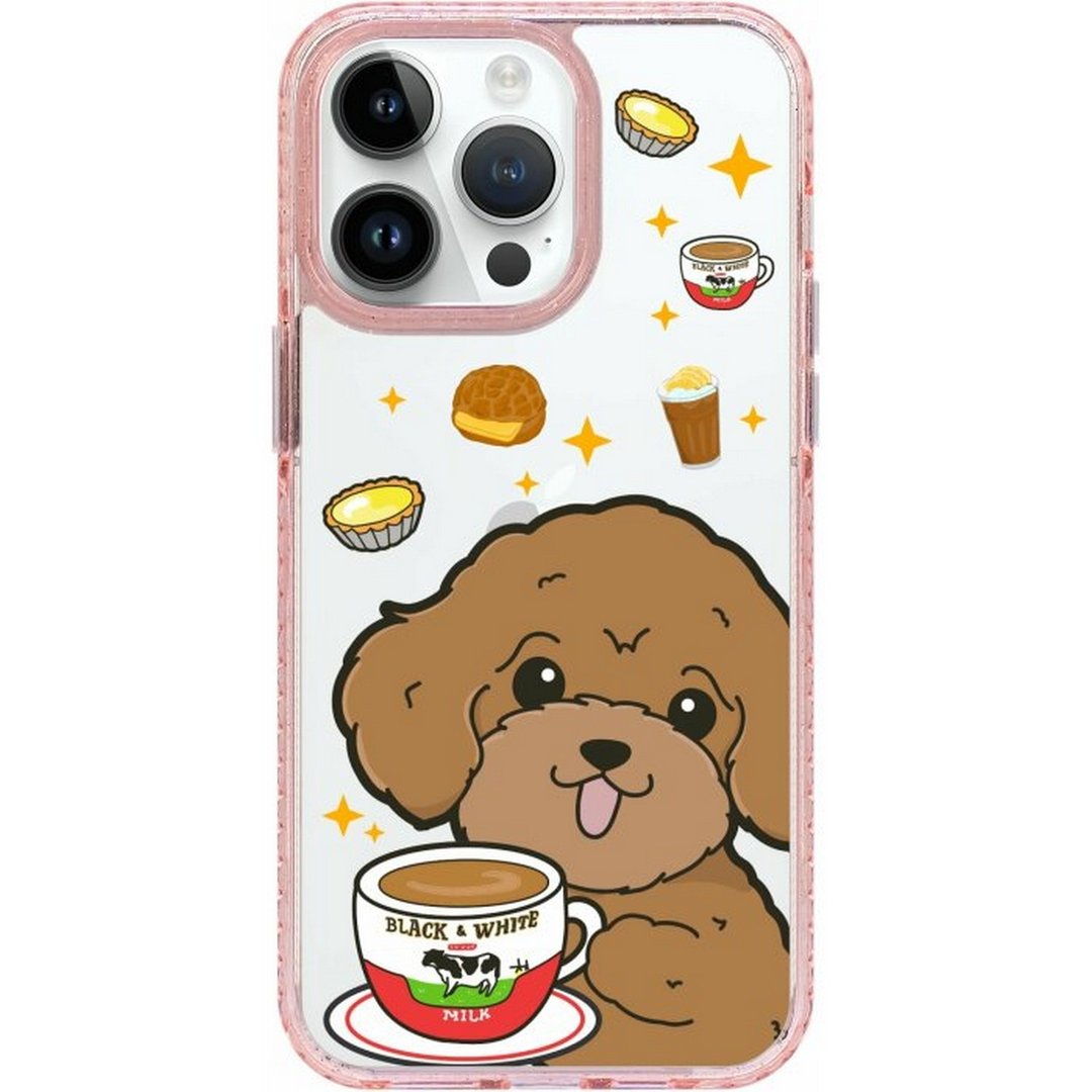 贵宾犬 iPhone16 Samsung S25气垫标准防摔镜面手机壳 - 手机壳/手机套 - 塑料 多色