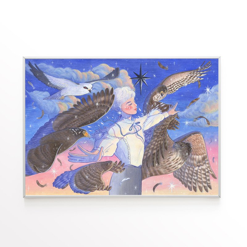 海报 (A3/A4) - 你比所想的更强大 - 海报/装饰画/版画 - 纸 多色