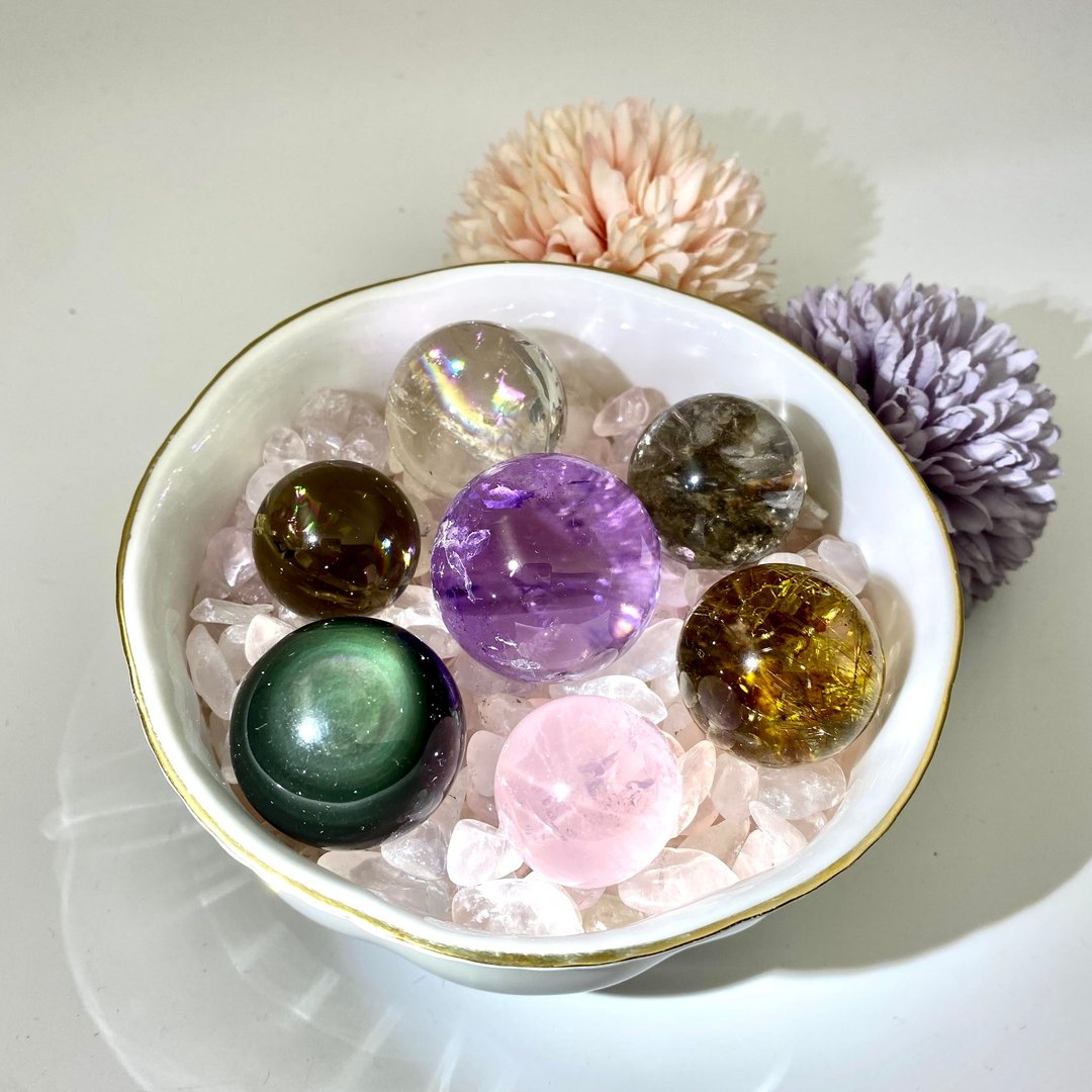 特别版七色水晶波波阵 | 水晶 | 水晶球 | 水晶摆件 - 其他 - 水晶 多色